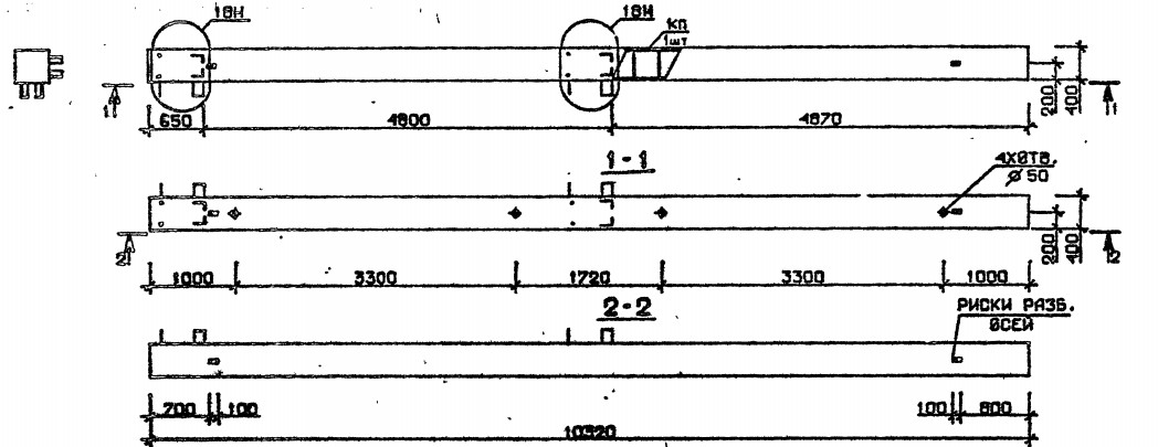 Колонна 5КБ 48.103-7-сн Серия 1.020.1-2с/89